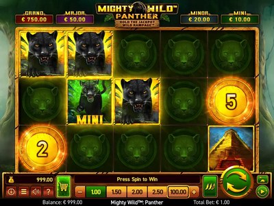 Слот Mighty Wild: Panther — RTP 96.0%