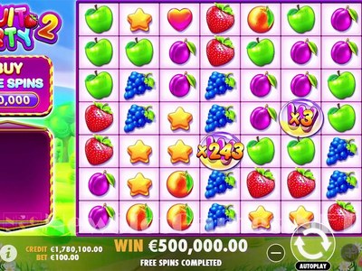 Игровой автомат Fruit Party 2 — Pragmatic Play
