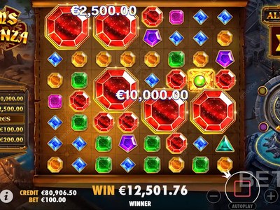 Видеослот Gems Bonanza — Pragmatic Play