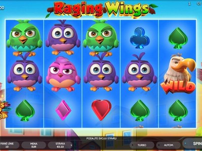 Слот Raging Wings производителя Endorphina