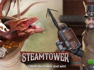 Игровой автомат Steamtower от NetEnt